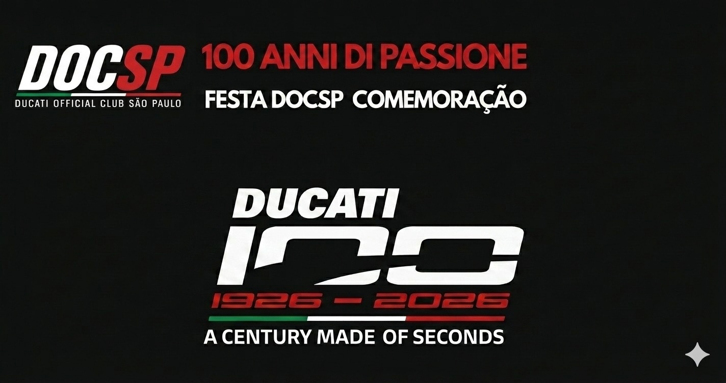 FESTA DOCSP - COMEMORAÇÃO DUCATI 100 ANOS - São Paulo, SP