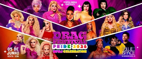 Imagem do evento DRAG FESTIVAL PRIDE 2026