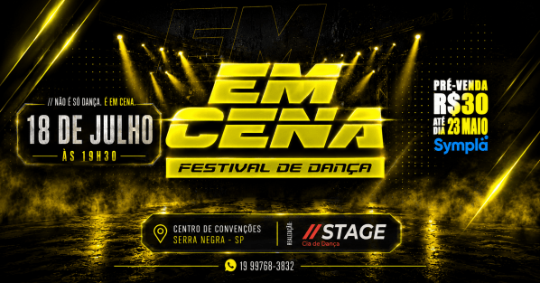 Imagem do evento EM CENA | Stage Cia de Dança