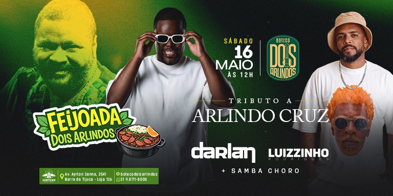 Feijoada e Tributo a Arlindo Cruz em Rio de Janeiro