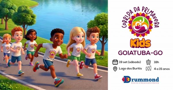 Imagem do evento Corrida da Primavera Kids - 2ª edição