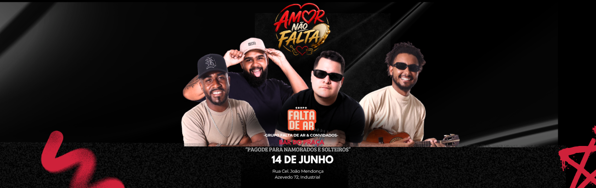 AMOR NÃO FALTA! - Contagem, MG