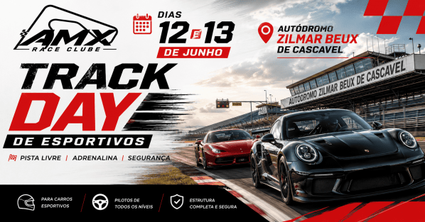 Imagem do evento AMX Race Club - Track Day