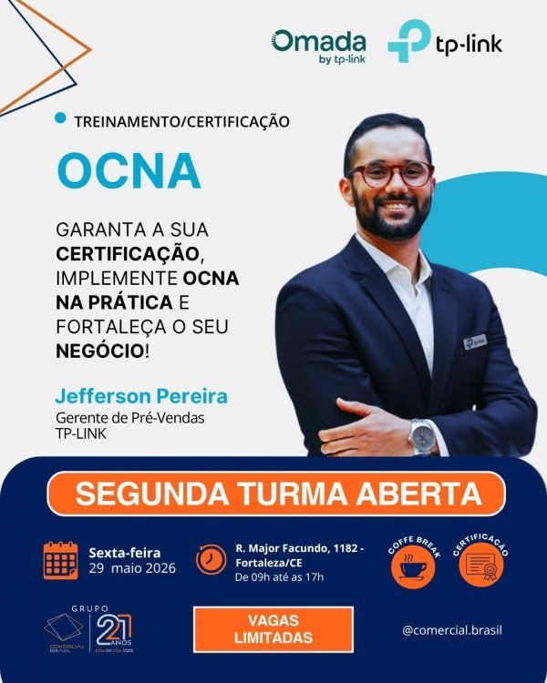 Imagem do evento TREINAMENTO OMADA TPLINK