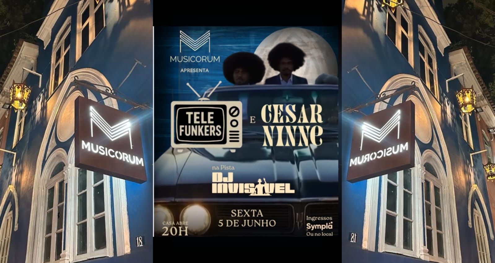 Musicorum apresenta TELEFUNKERS & CESAR NINNE - Rio de Janeiro, RJ