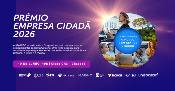 Imagem do evento Prêmio Empresa Cidadã ADVB 2026