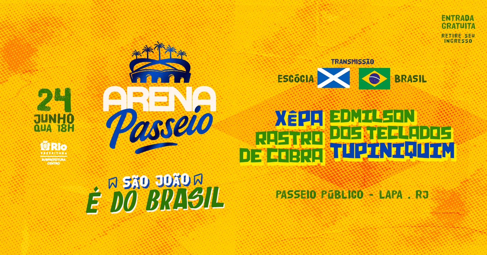 Arena Passeio - Copa do Mundo 2026 - Brasil x Escócia