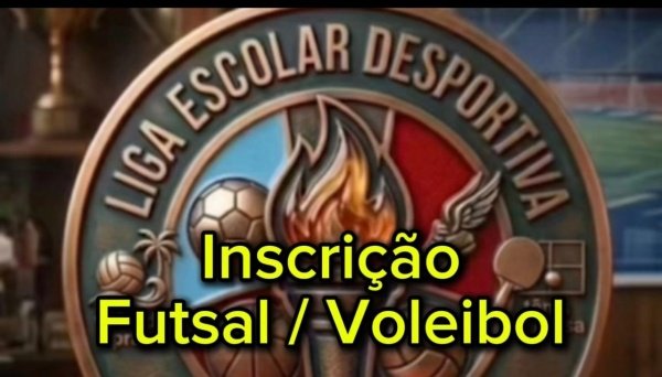 Imagem do evento Inscrição Modalidas Coletivas - (Futsal / Voleibol)