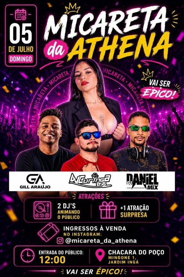 Imagem do evento Micareta da Athena