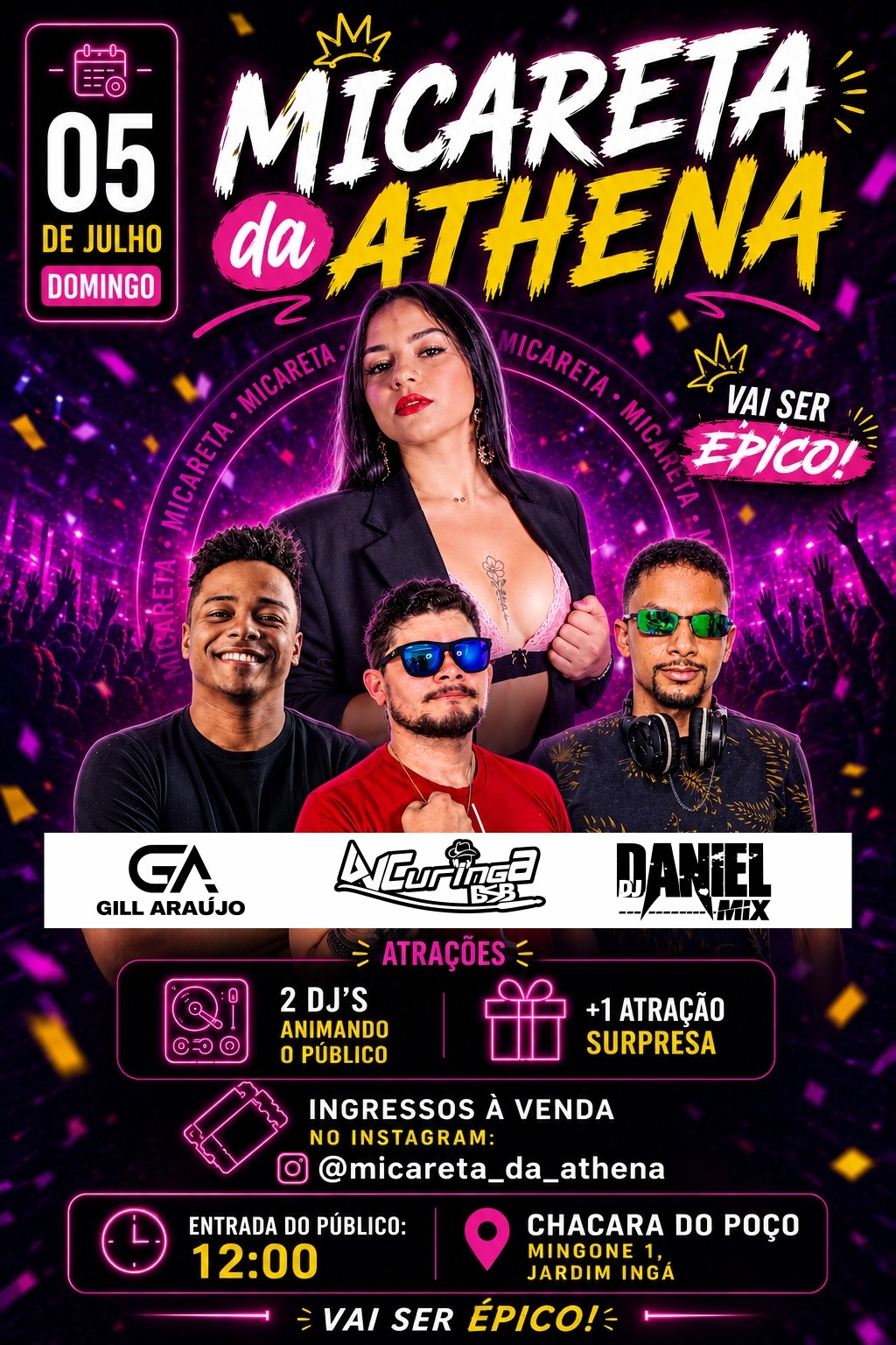 Micareta da Athena - Luziânia, GO
