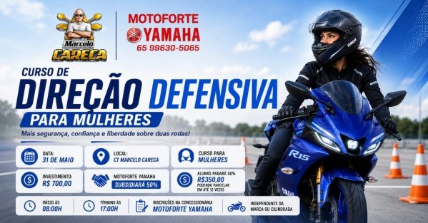 Imagem do evento CURSO DE DIREÇÃO DEFENSIVA PARA MULHERES