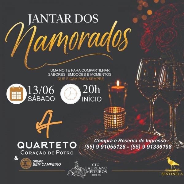 Imagem do evento Jantar baile dos namorados