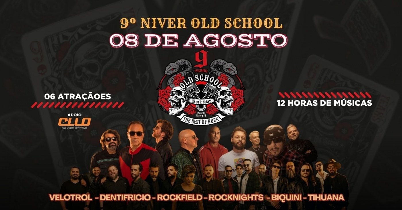 9º YEARS OLD SCHOOL ROCK BAR