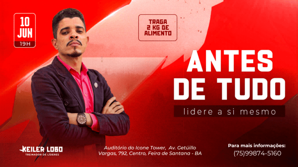 Imagem do evento Palestra - Antes de Tudo Lidere a Si Mesmo - Turma 11