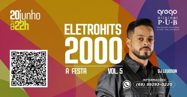 Imagem do evento ELETROHITS 2000 VOL.5