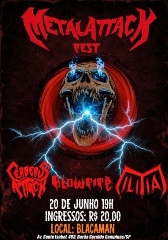 METAL ATTACK FEST em Campinas - Sympla