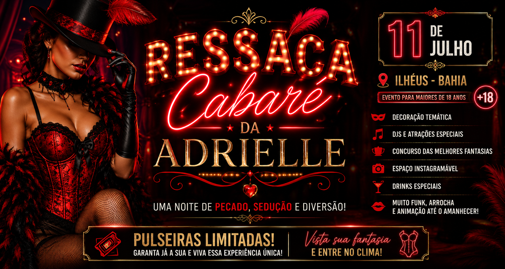 Ressaca_cabare - Ilhéus, BA