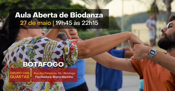 Imagem do evento Aula Aberta de Biodanza em Botafogo