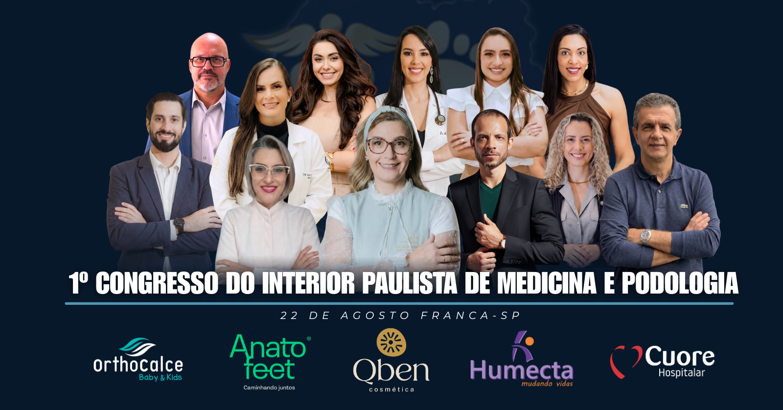 1º CIPMP - Congresso do Interior Paulista de Medicina e Podologia