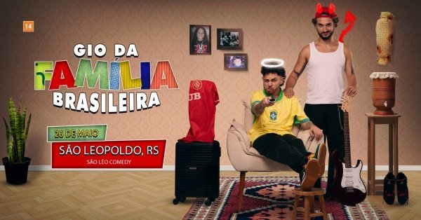Imagem do evento GIO LISBOA EM : GIO DA FAMÍLIA BRASILEIRA