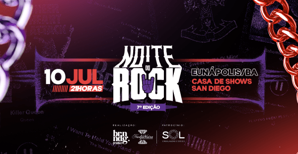 Imagem do evento Noite do Rock - 7ª edição