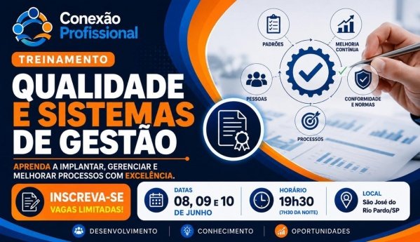 Imagem do evento Qualidade e Sistemas de Gestão