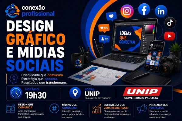 Imagem do evento Design Gráfico e Mídias Sociais