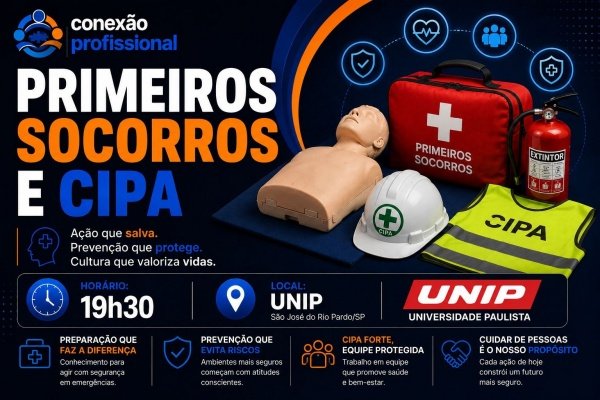 Imagem do evento Primeiros Socorros e CIPA