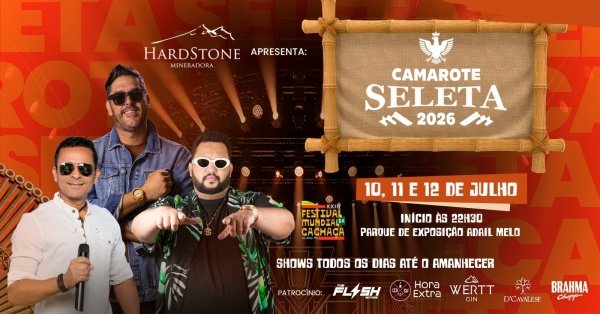 Imagem do evento CAMAROTE SELETA / XXIII FESTIVAL MUNDIAL DA CACHAÇA
