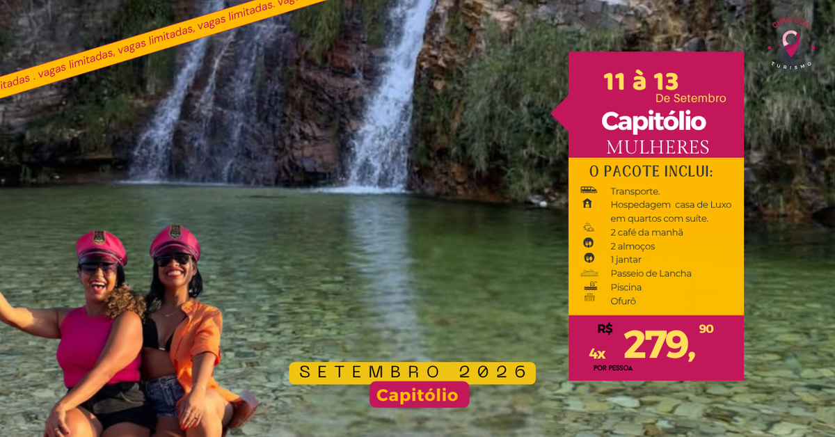 Casa de Luxo em Capitólio- Entrada R$ 279,90 + 3x R$ 279,90 até dia 04/09