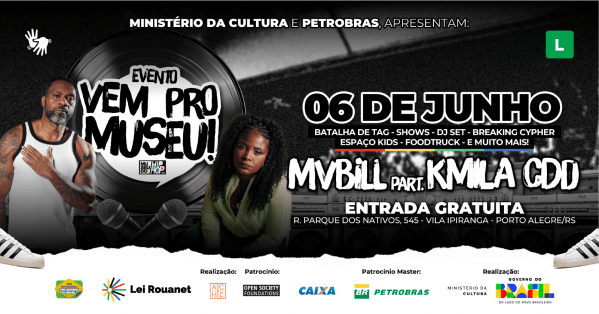 Imagem do evento Vem Pro Museu 2026