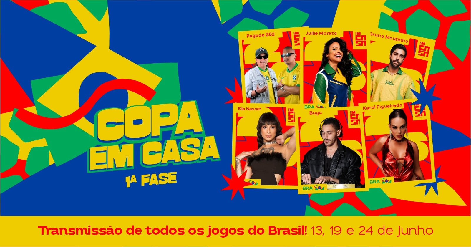 COPA EM CASA - 24/06 ESCÓCIA x BRASIL | PARQUE DA CIDADE - Brasília, DF