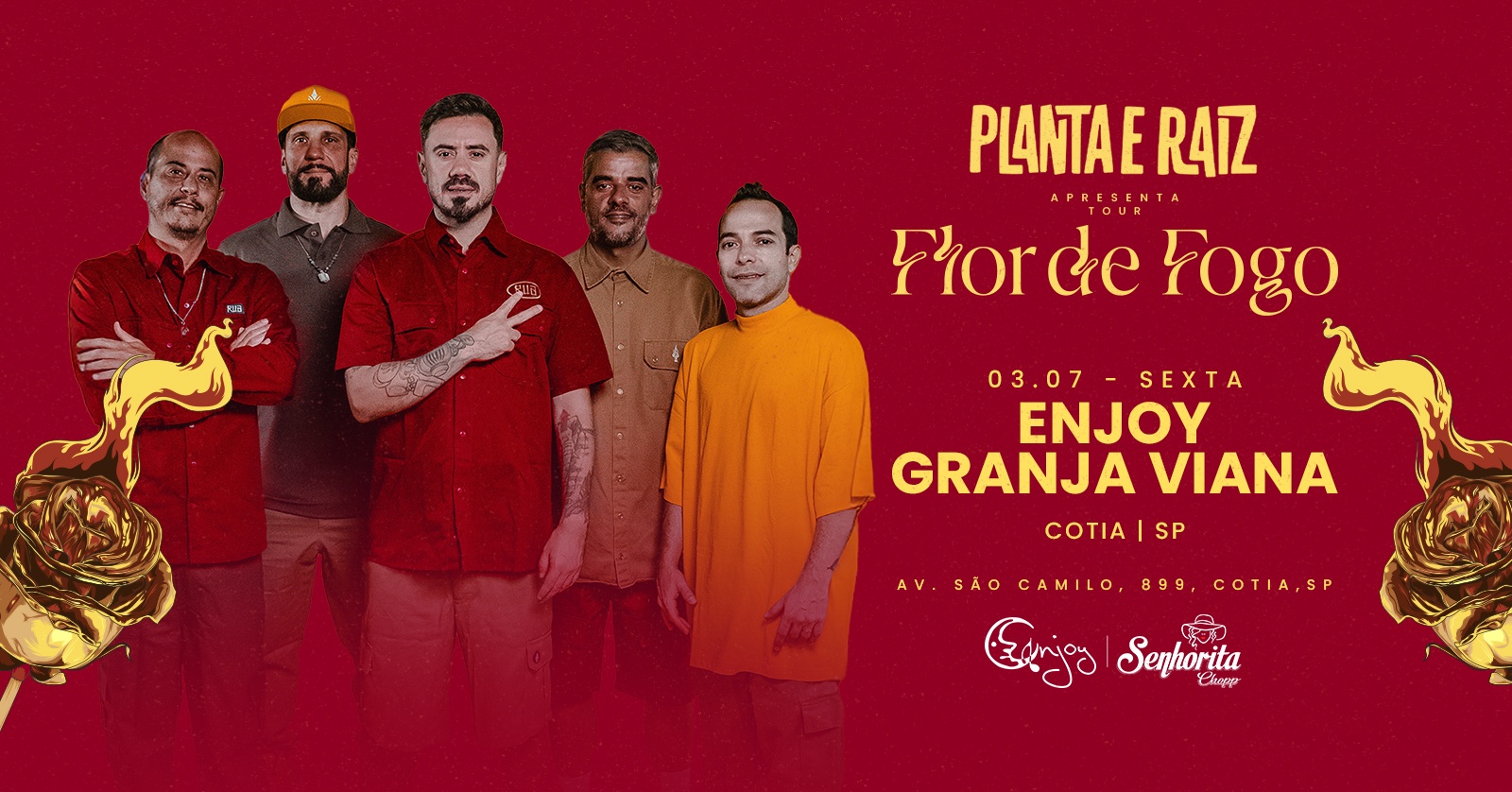 Planta e Raiz pela 1º Vez na Enjoy - Granja Viana em Cotia