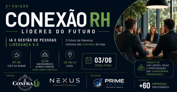 Imagem do evento Conexão RH Líderes do Futuro | 2ª edição