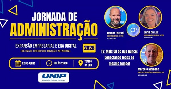 Imagem do evento TV: Mais On que nunca! Conectando todos ao mesmo tempo.