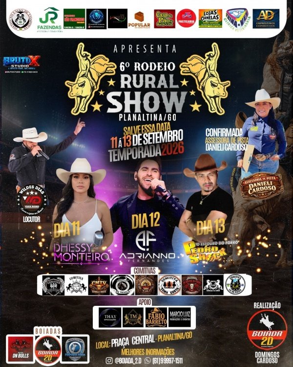 Imagem do evento 6° RODEIO RURAL SHOW