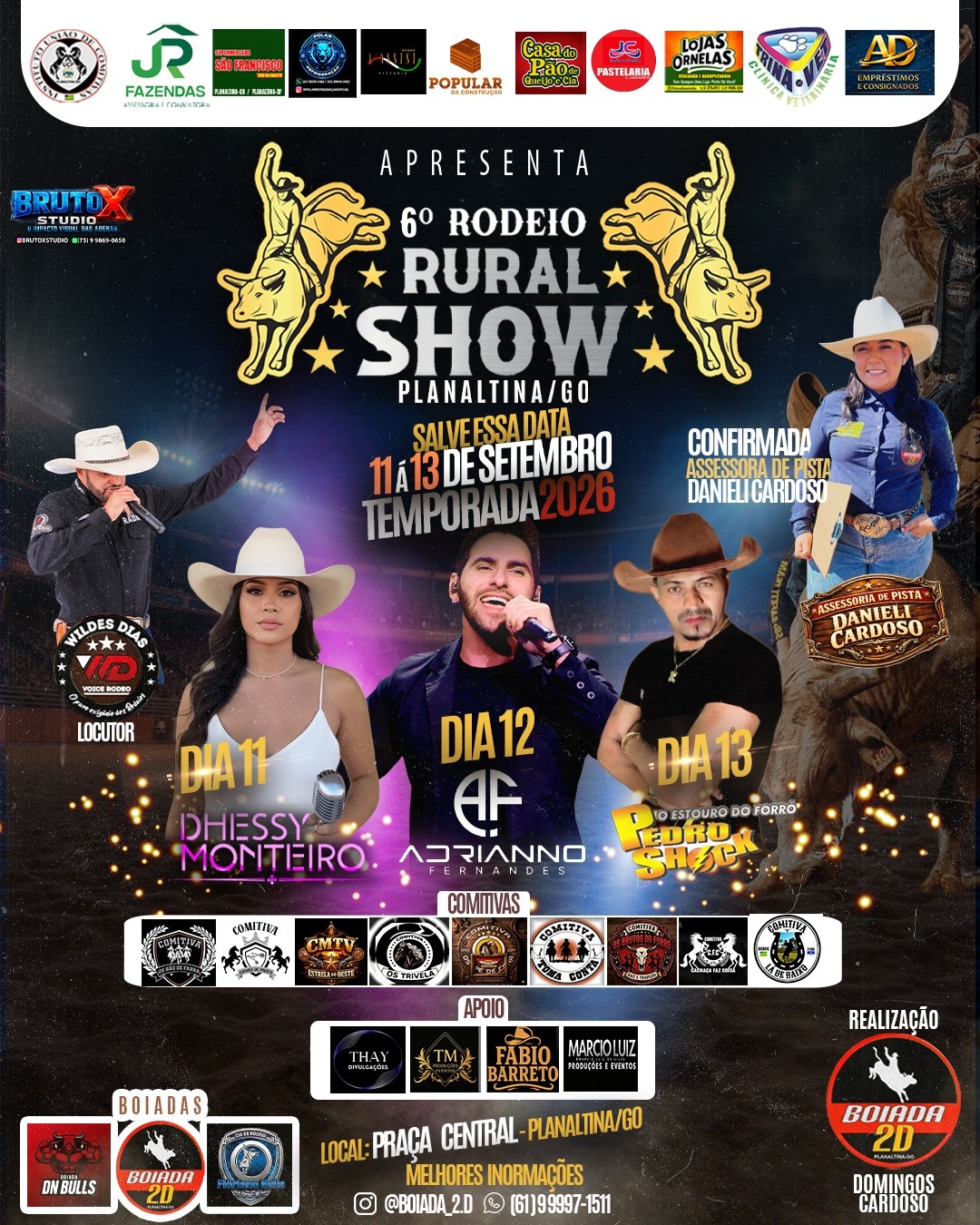 6° RODEIO RURAL SHOW - Planaltina, GO