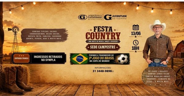 Imagem do evento FESTA COUNTRY JVTD 2026