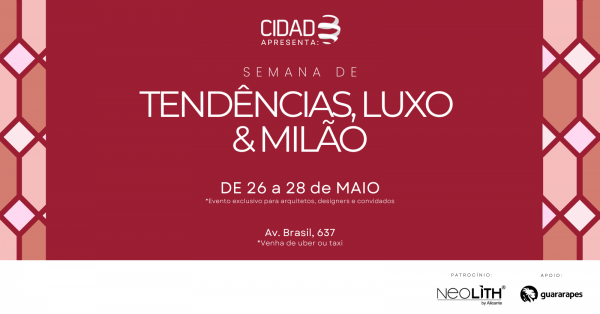 Imagem do evento Talk "Design brasileiro nas lojas e nas galerias: highlights das feiras Abimad e SP Arte"