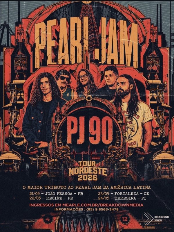 Imagem do evento PJ 90 Tour Nordeste