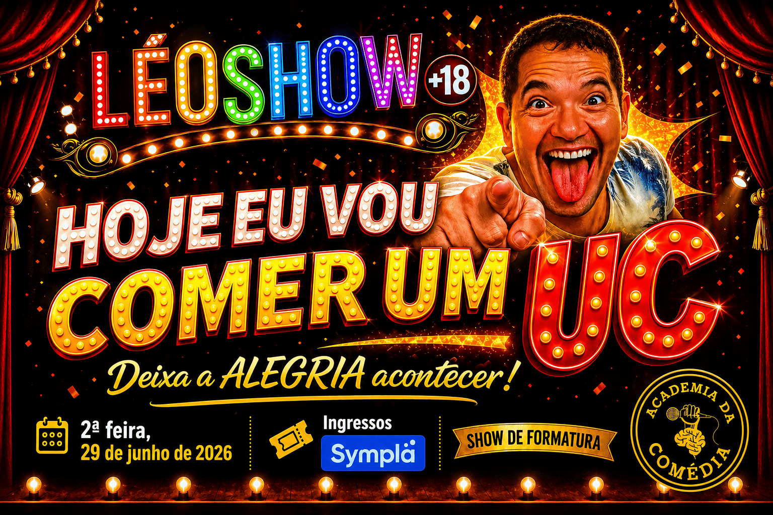 HOJE EU VOU COMER UM UC