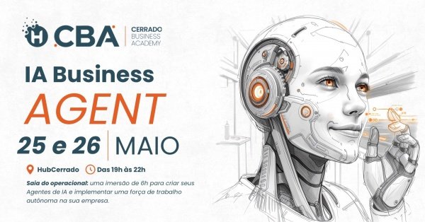 Imagem do evento IA Business AGENT - A evolução do assistente para o operador autônomo - 25 e 26 de Maio