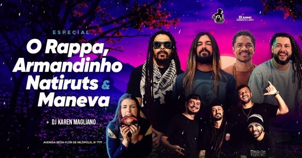TRIBUTO À RED HOT CHILI PEPPERS + TRIBUTE BY SNOW em Nilópolis