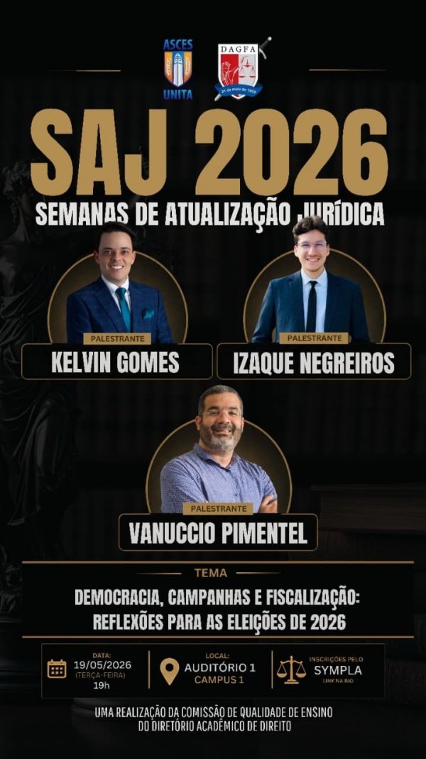 Imagem do evento SEMANAS DE ATUALIZAÇÃO JURÍDICA