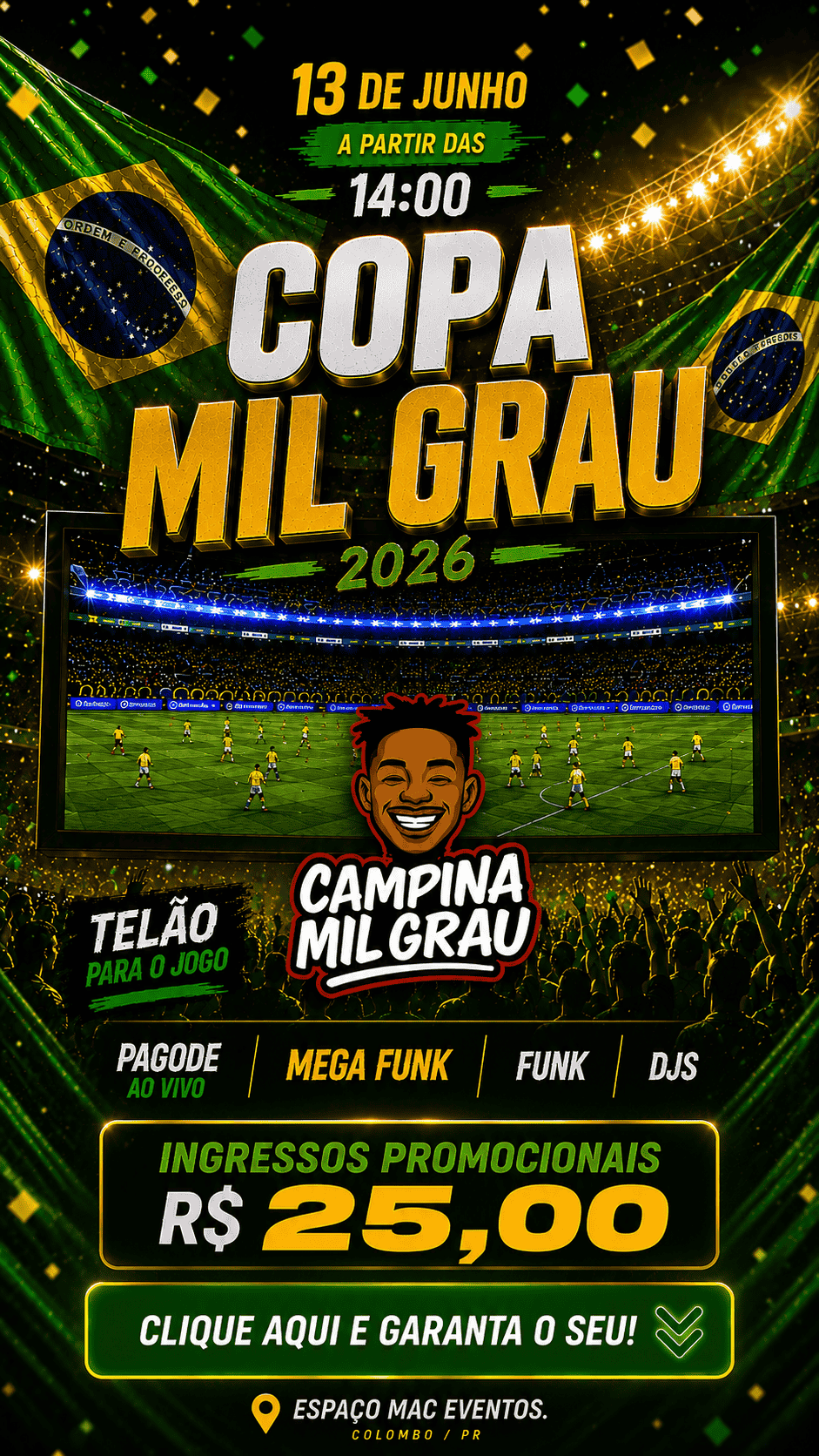 Copa mil gral - Colombo, PR