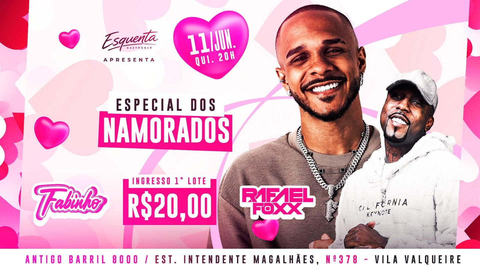 FABINHO - ESQUENTA GASTROBAR - Rio de Janeiro, RJ