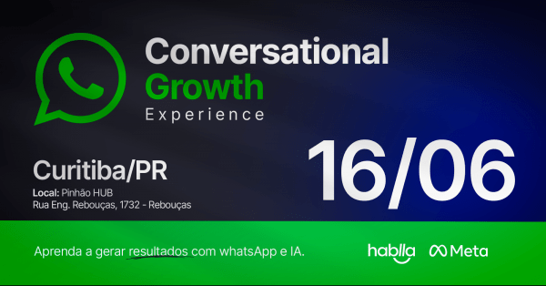 Imagem do evento Conversational Growth Experience 2026 - Edição Curitiba/PR