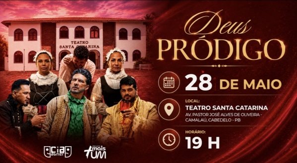 Imagem do evento O Deus pródigo (Cabedelo)