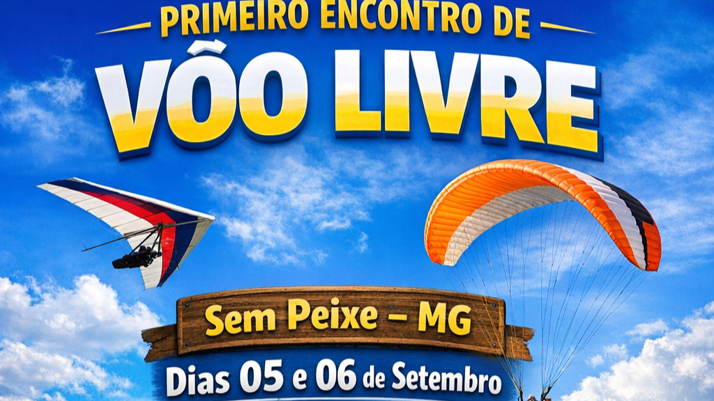 Primeiro encontro de vôo livre em sem peixe MG