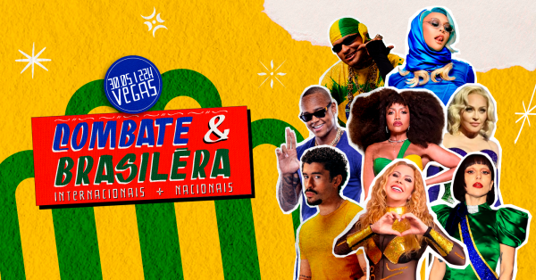 Imagem do evento COMBATE & BRASILÊRA: 2 FESTAS NA MESMA NOITE COM 10 ATRAÇÕES | pop, eletro, reggaeton & brasilidades